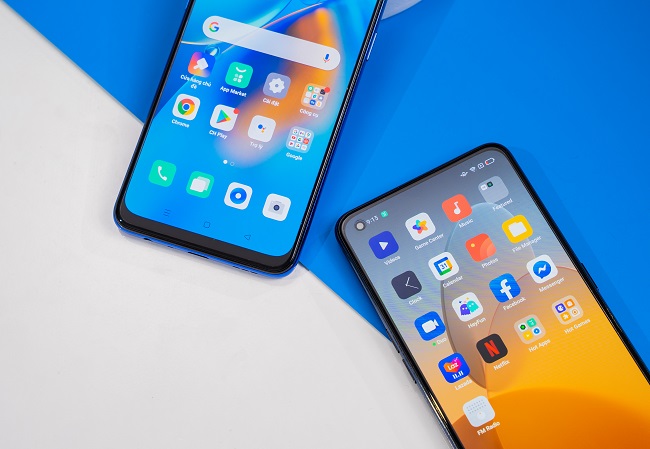 OPPO A74 được trang bị tấm nền AMOLED cho chất lượng màu sắc chi tiết và sống động