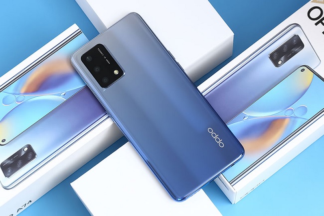 OPPO A74 phiên bản màu Xanh dương