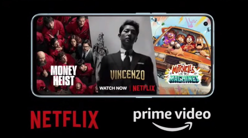 OPPO Reno6 Z 5G - Đạt các chứng nhận của Netflix HD và Amazon Prime video HD OPPO Reno6 Z 5G - Đạt các chứng nhận của Netflix HD và Amazon Prime video HD
