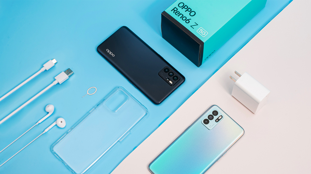 OPPO Reno6 Z 5G - Dung lượng pin lớn 4310 mAh OPPO Reno6 Z 5G - Dung lượng pin lớn 4310 mAh