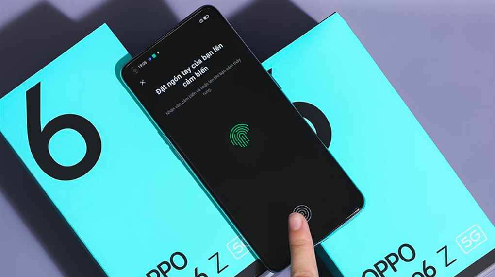OPPO Reno6 Z 5G - Cảm biến vân tay dưới màn hình OPPO Reno6 Z 5G - Cảm biến vân tay dưới màn hình