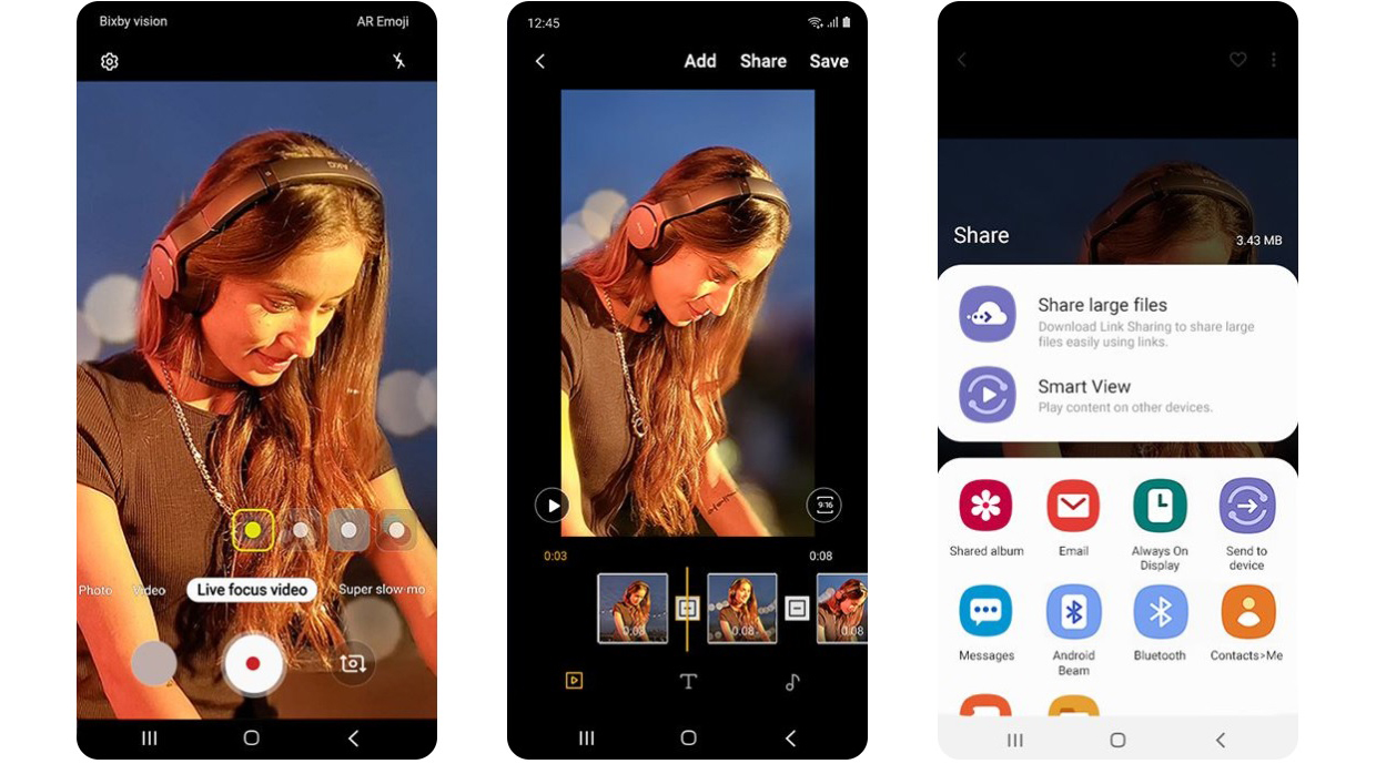 quay video Samsung Galaxy Note10