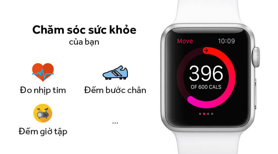 Apple Watch Series 1 38mm THÉP - Like New 99% - Hình 4