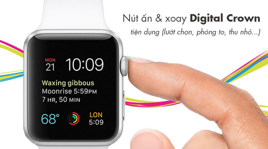 Apple Watch Series 1 38mm THÉP - Like New 99% - Hình 1