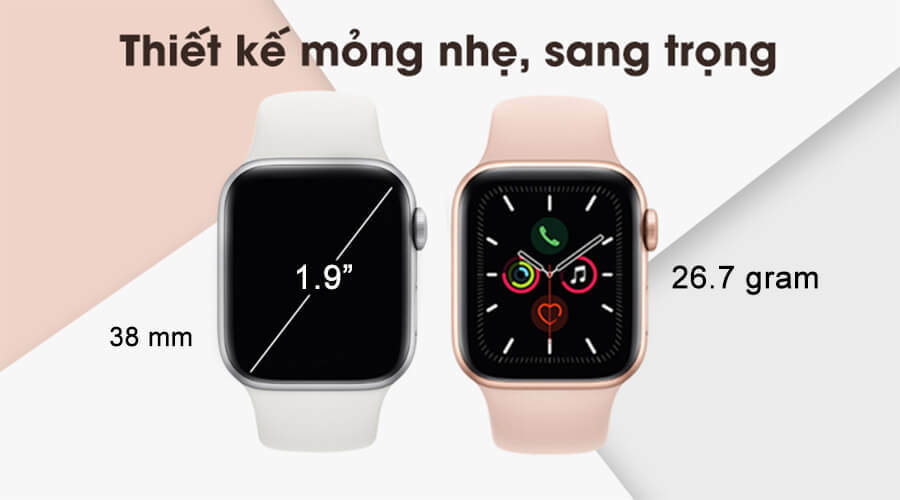 Apple Watch Series 3 38mm Nhôm (GPS) - Like New 99% - Hình 1