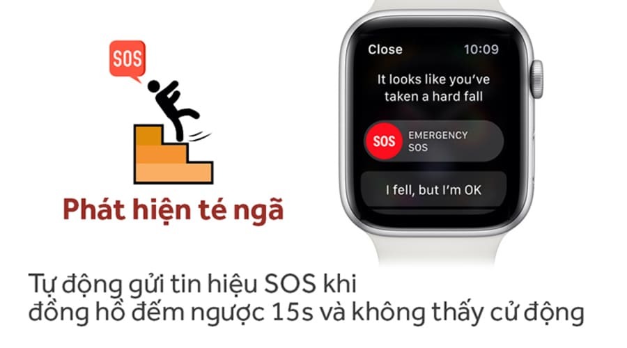 Apple Watch Series 4 44mm Nhôm (LTE) - Like New 99% - Hình 2