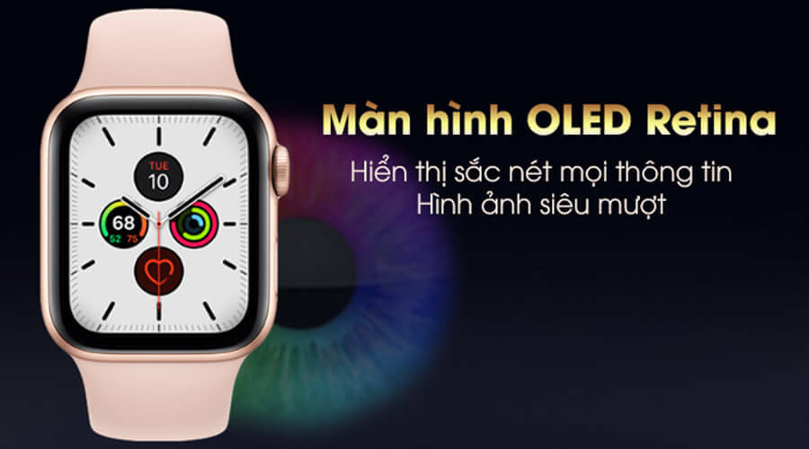 Apple Watch Series 5 44mm NHÔM (GPS) - New 100% - Hình 3