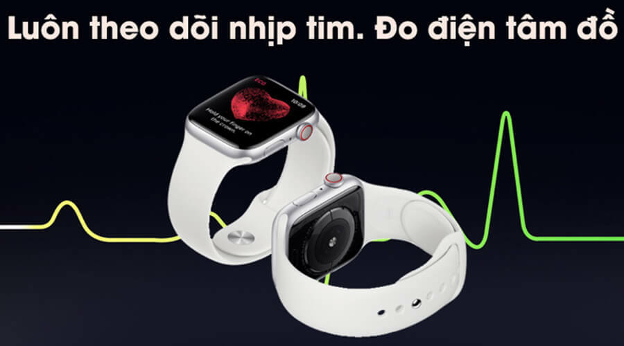 Apple Watch Series 5 44mm NHÔM (GPS) - New 100% - Hình 4