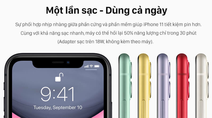 iPhone 11 128GB Quốc Tế 1 Sim Mới 100% - Hình 8