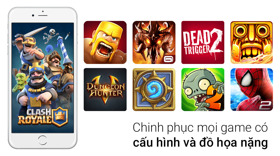Cấu hình mạnh mẽ, thoải mái chiến game