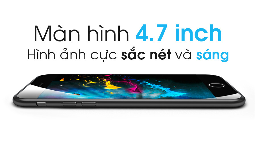 Màn hình 4.7 inch càng thêm sắc nét