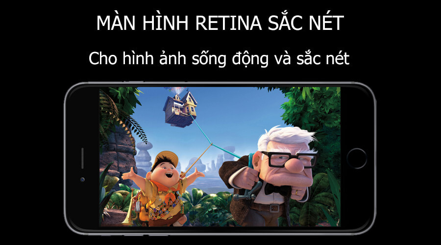 Màn hình rộng 5.5 inch, sáng hơn, nhiều màu sắc hơn Màn hình rộng 5.5 inch, sáng hơn, nhiều màu sắc hơn