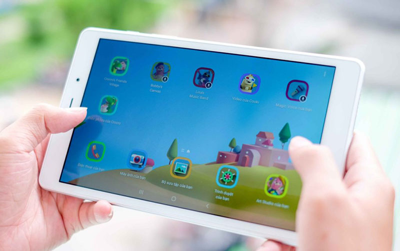 Máy tính bảng Samsung Galaxy Tab A8 8 inch T295 2019 | Trải nghiệm thao tác mượt mà trên màn hình kích thước lớn