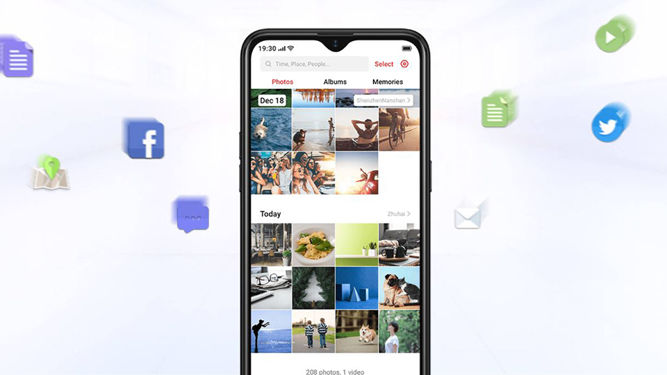 bộ nhớ OPPO A1k