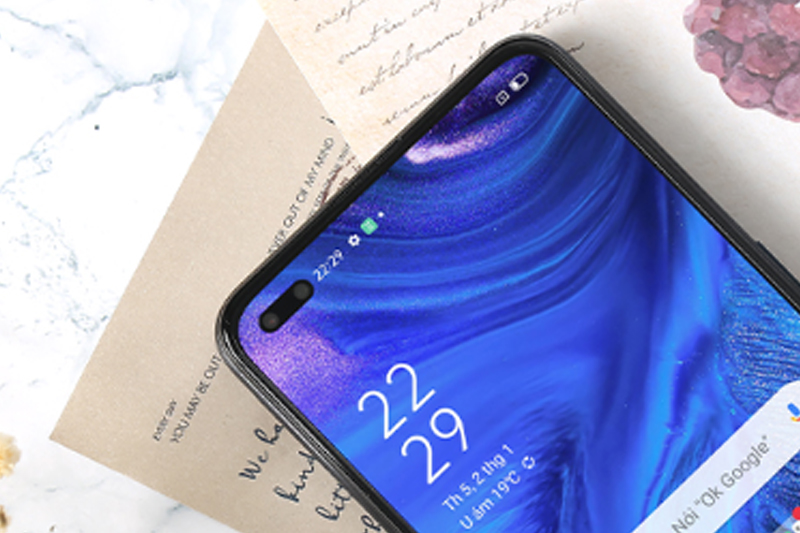 Camera hình viên thuốc ở mặt trước - Oppo Reno 4 Camera hình viên thuốc ở mặt trước - Oppo Reno 4