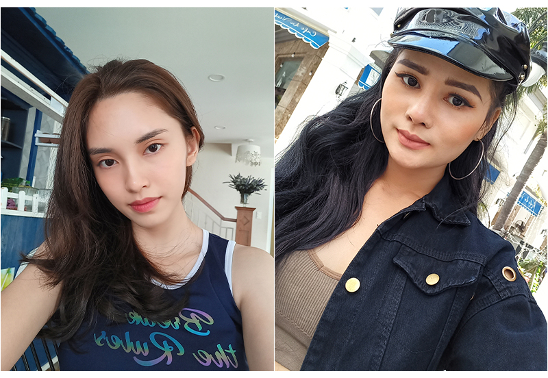 Ảnh chụp selfie trên điện thoại Samsung Galaxy A31 Ảnh chụp selfie trên điện thoại Samsung Galaxy A31