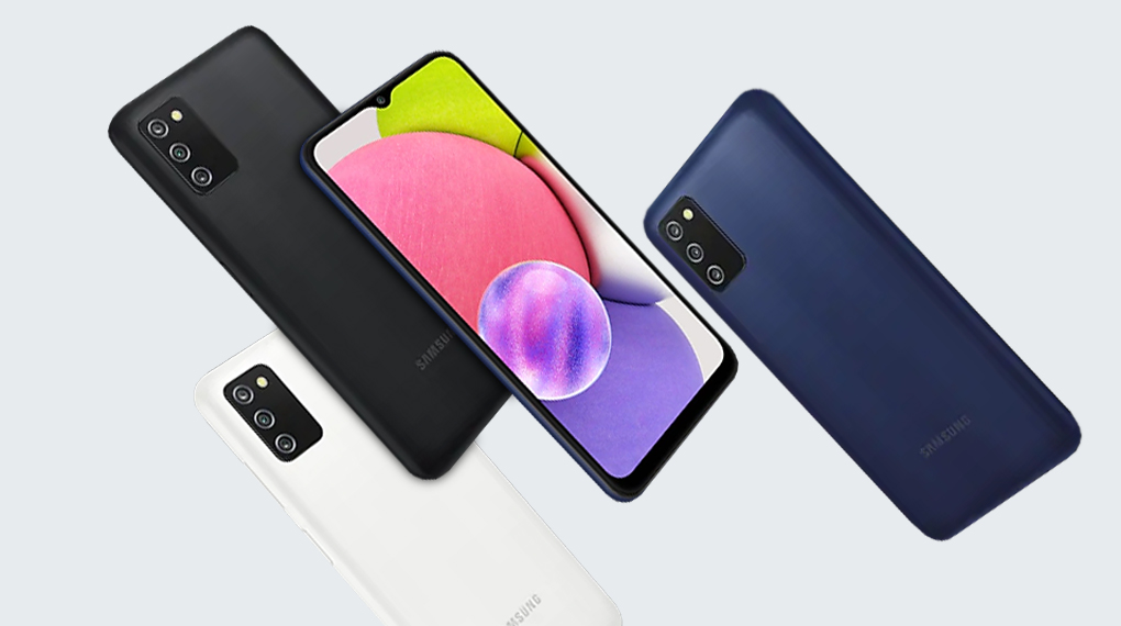 Kích thước gọn nhẹ - Samsung Galaxy A03s