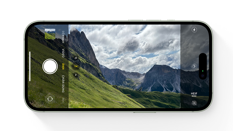 Camera điện thoại iPhone 15