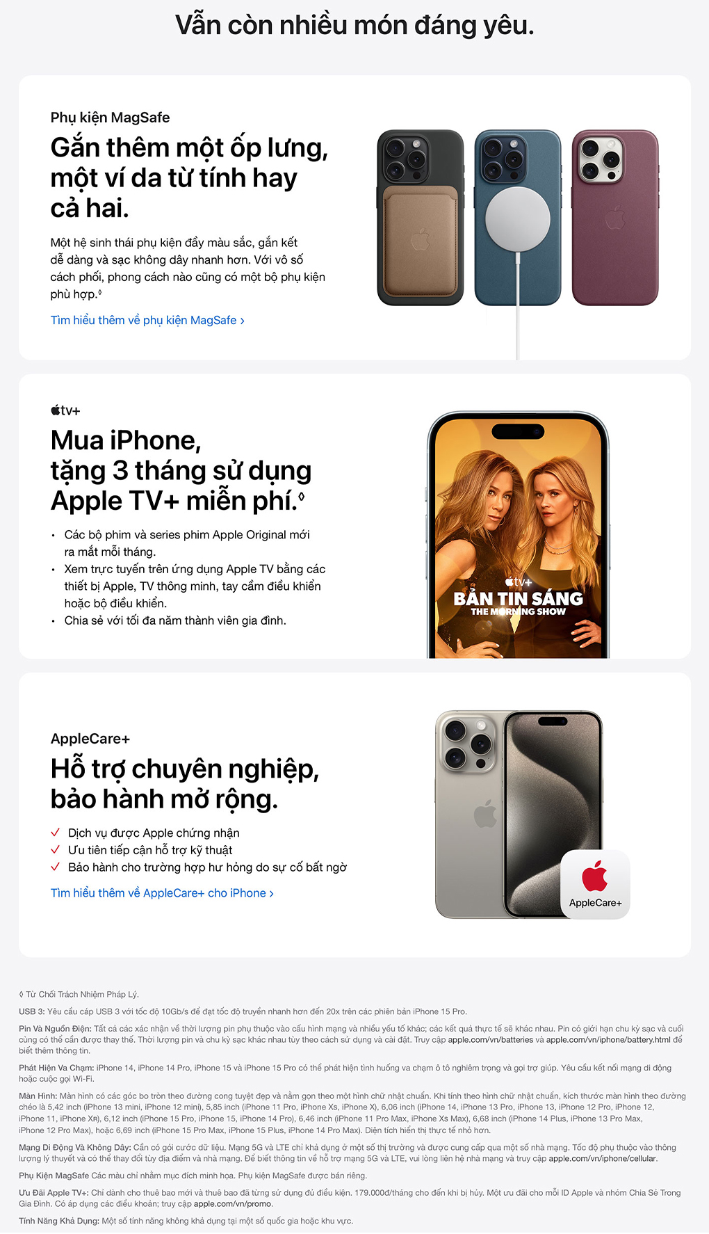 iPhone 15 Pro Phụ kiện