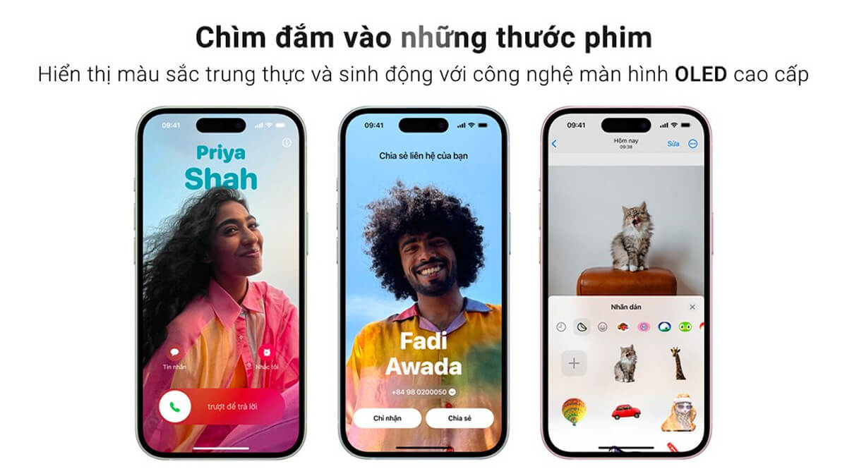 iPhone 15 256GB Quốc Tế - Màn hình