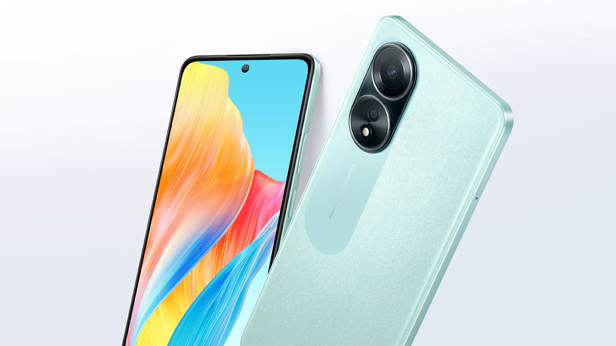 Kiểu dáng thanh lịch của OPPO A58 8GB 128GB