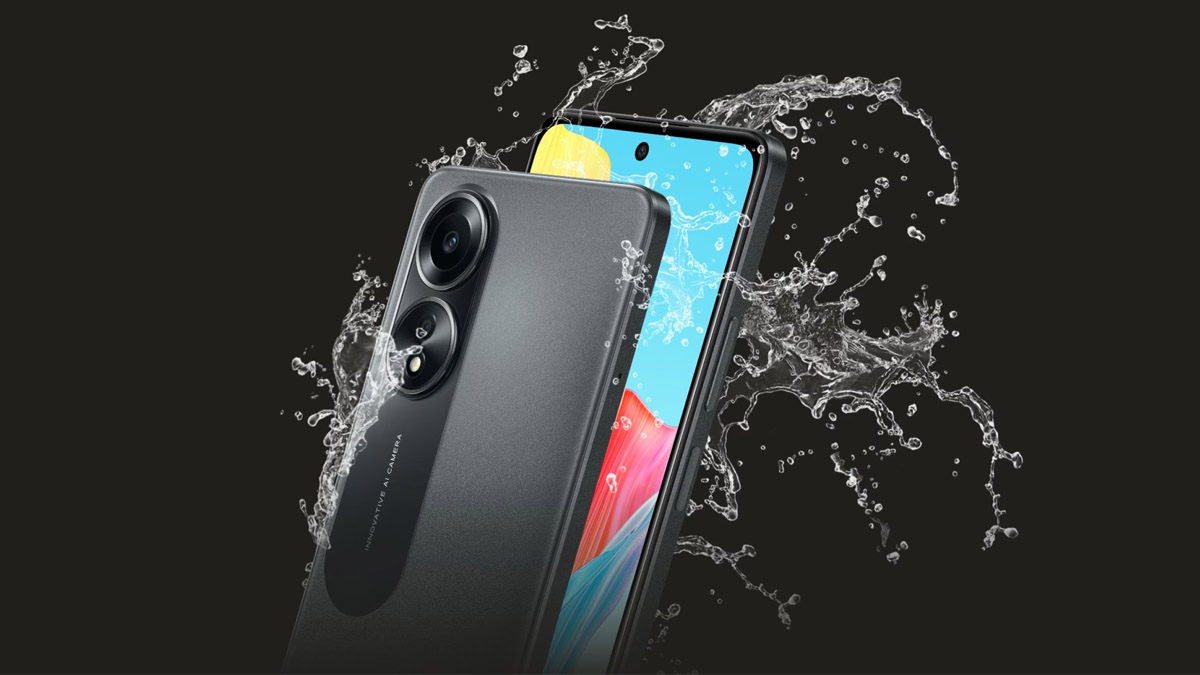 OPPO A58 8GB 128GB được trang bị chuẩn chống nước IPX4