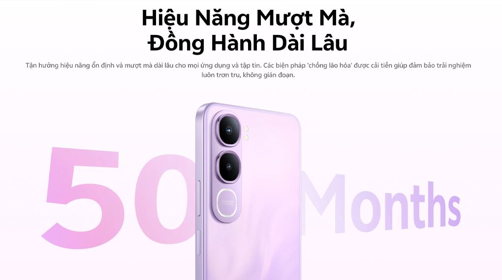 Công nghệ RAM mở rộng của vivo Y21d giúp đa nhiệm mượt, cam kết hiệu năng ổn định đến 50 tháng, không cần nâng cấp sớm Công nghệ RAM mở rộng của vivo Y21d giúp đa nhiệm mượt, cam kết hiệu năng ổn định đến 50 tháng, không cần nâng cấp sớm