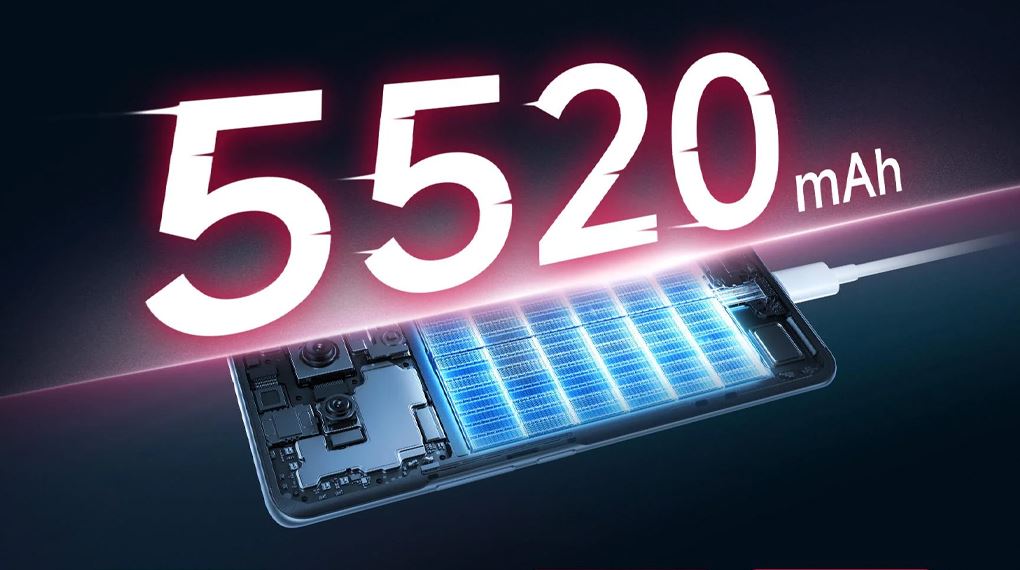 Xiaomi Redmi Note 15 5G có pin 5520 mAh giúp sử dụng suốt ngày dài, đảm bảo trải nghiệm giải trí và làm việc không gián đoạn